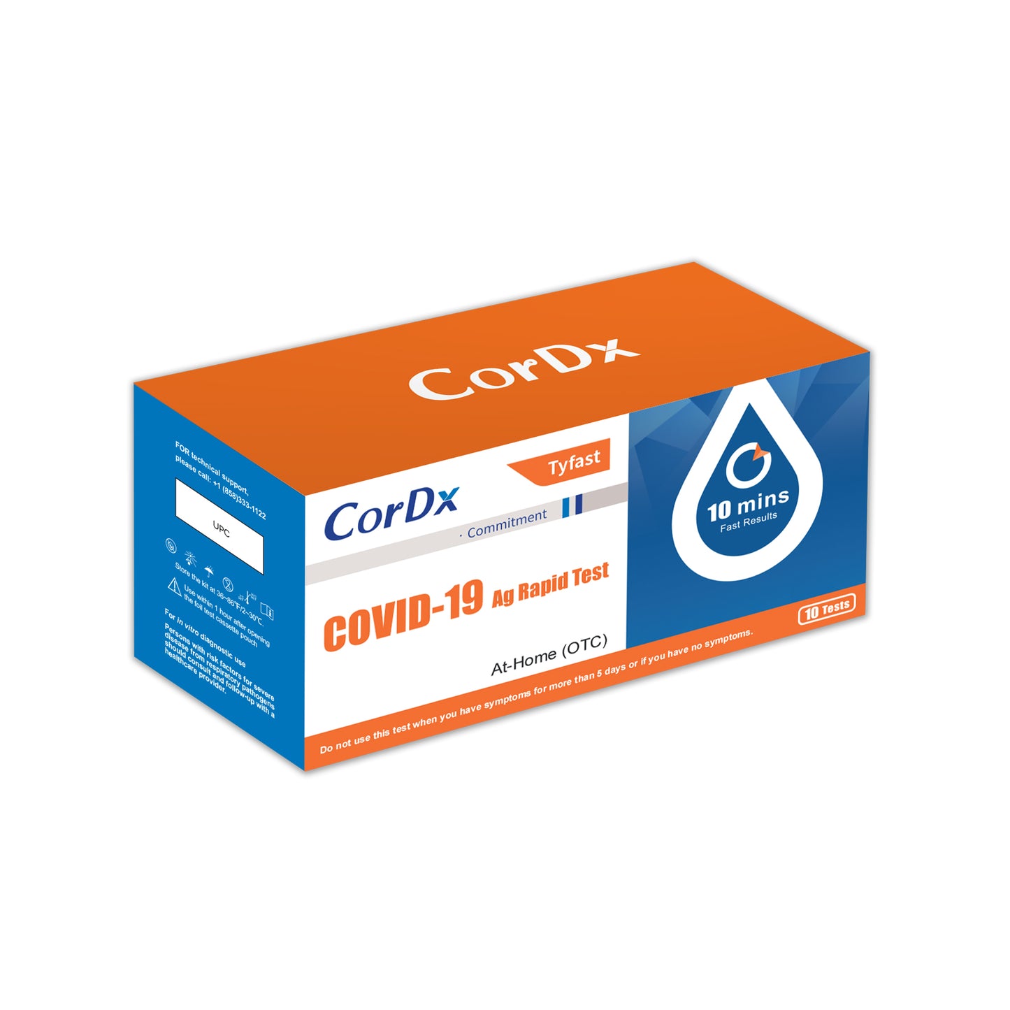 CorDx Tyfast COVID-19 Ag Rapid Test