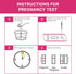 CorDx One Step hCG Pregnancy Test Midstream 3 Pack