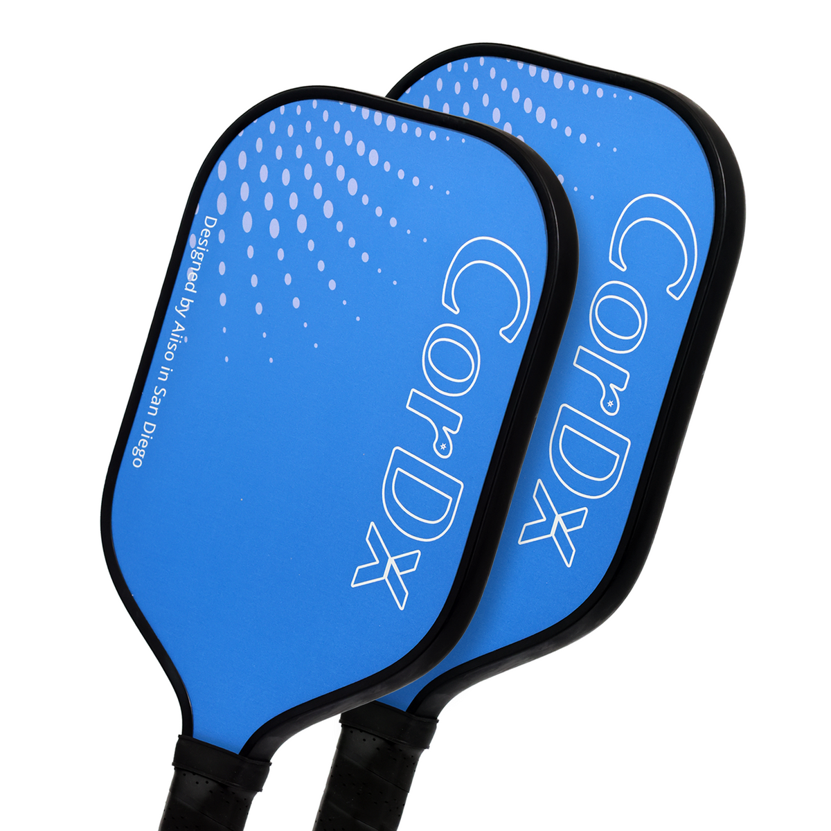 @AL21 CorDx T700 Carbon Fiber Pro 5 – DotPulse Paddle Set, 2 Pro Paddles with 14mm DotPulse Core, Includes Bag & 4 Balls