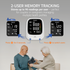 @AL21 Blood Pressure Monitor for Home Use – LED Display, Irregular Heartbeat Detection, Extra-Wide Adjustable Cuff, 2-User Memory