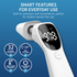 Dual Mode Thermometer for Adults, Kids, and Babies, Infrared Digital Thermometer for Forehead & Ear, Infants, FSA/HSA Eligible, No Touch with Fever Alarm and Fast Results