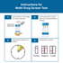 Drug Screening Test Card & Urine Cup