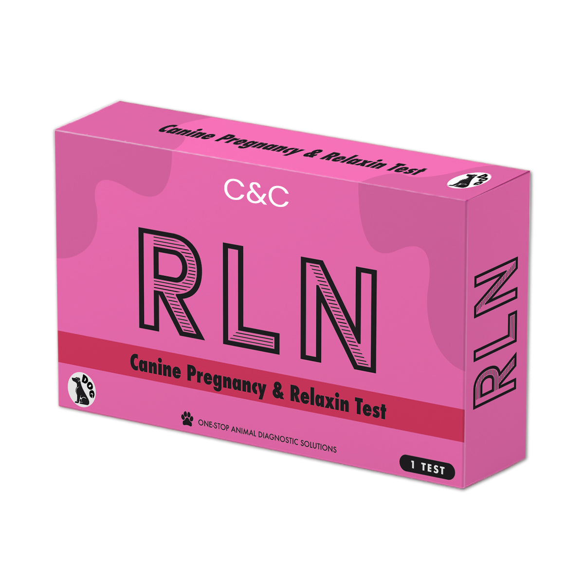 C&C Canine Pregnancy & Relaxin Test(1 Test Kit) – Fast, Reliable, Easy to Use